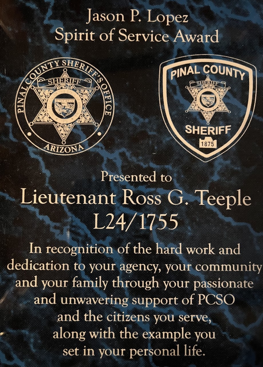 Ross Teeple Military Service